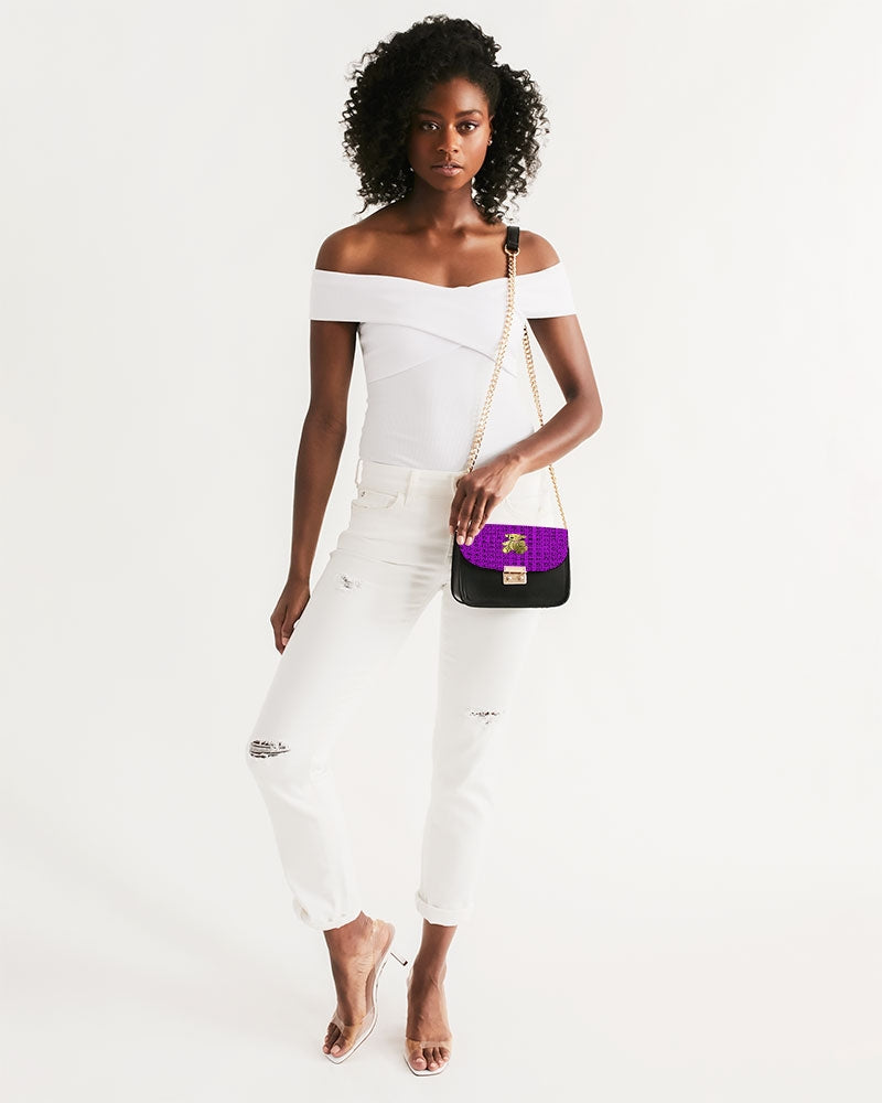 Blk Purp ONEUNIT Small Shoulder Bag