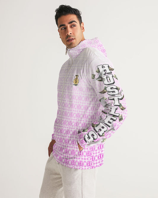 PINKWHT ONEUNIT SALMON Men's Windbreaker