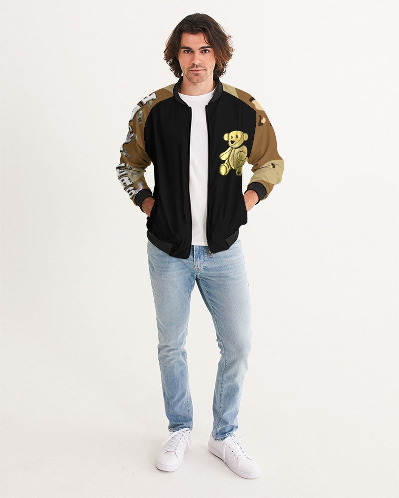 BIG BM BEAR gold Men's Bomber Jacket