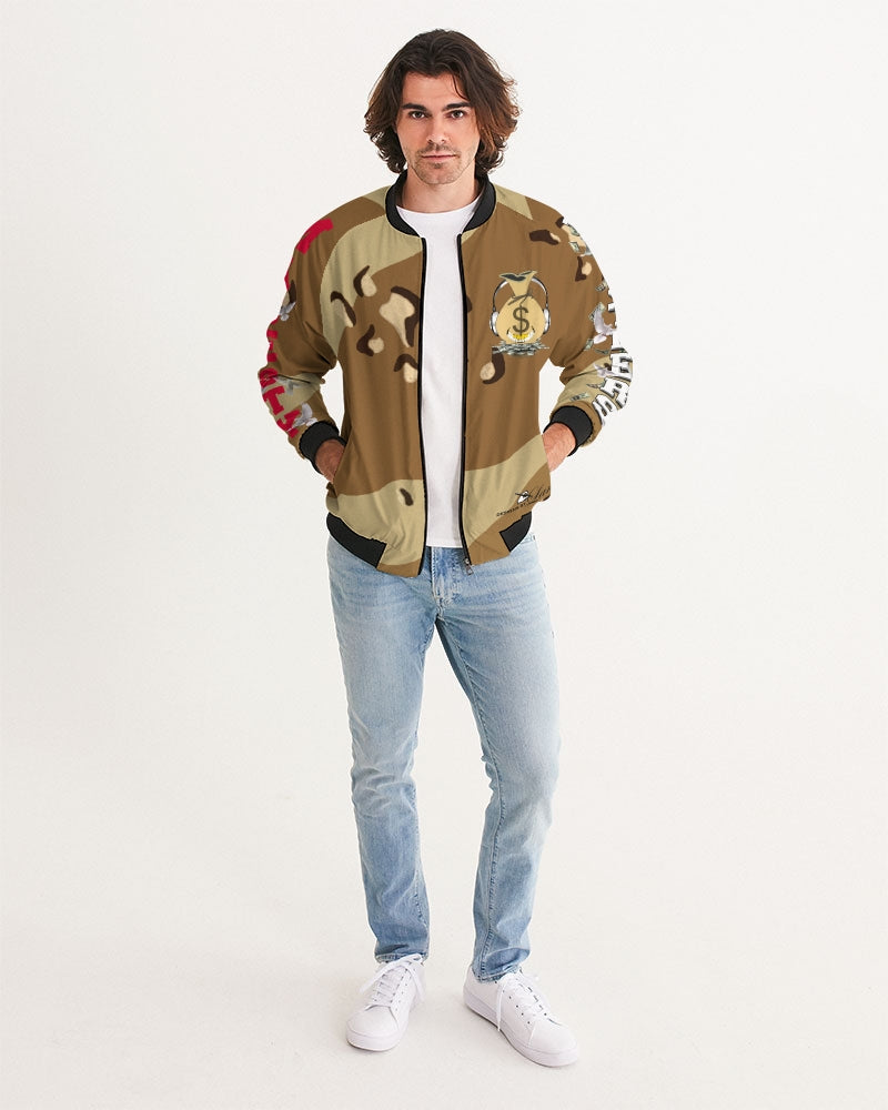 sand camo Men's Bomber Jacket