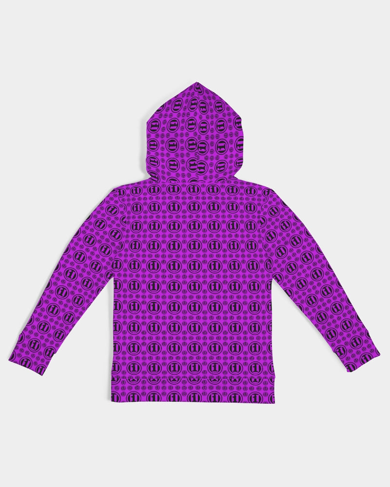 Blk Purp ONEUNIT Kids Hoodie