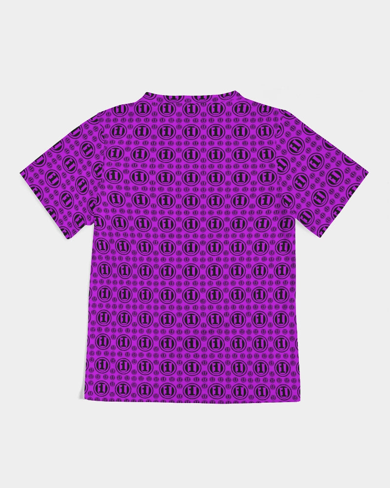 Blk Purp ONEUNIT Kids Tee