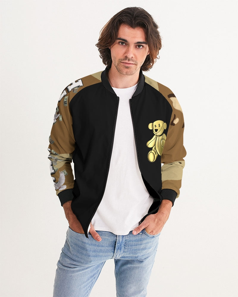 BIG BM BEAR gold Men's Bomber Jacket