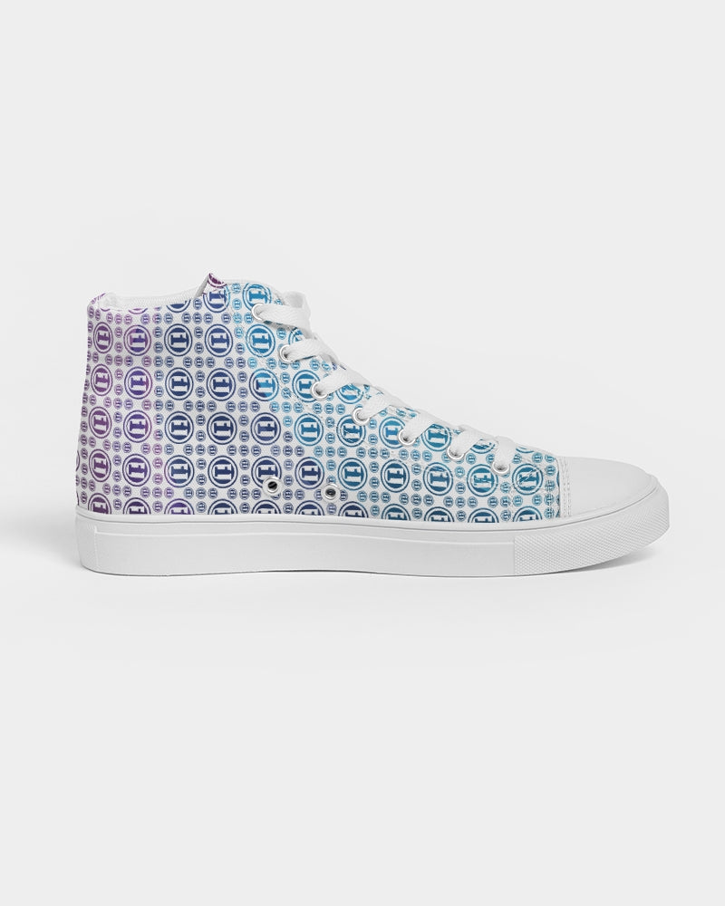 MULTI COLOR ONEUNIT Women's Hightop Canvas Shoe