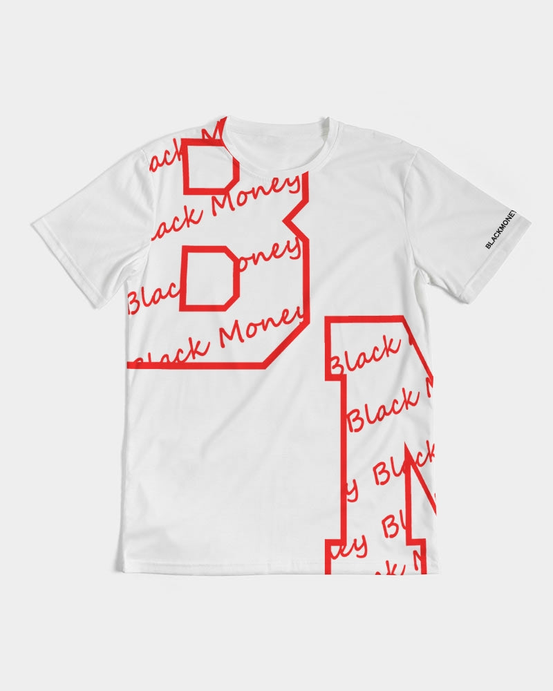 BM Vital Red Dre Banz Inspired Men's All-Over Print Tee