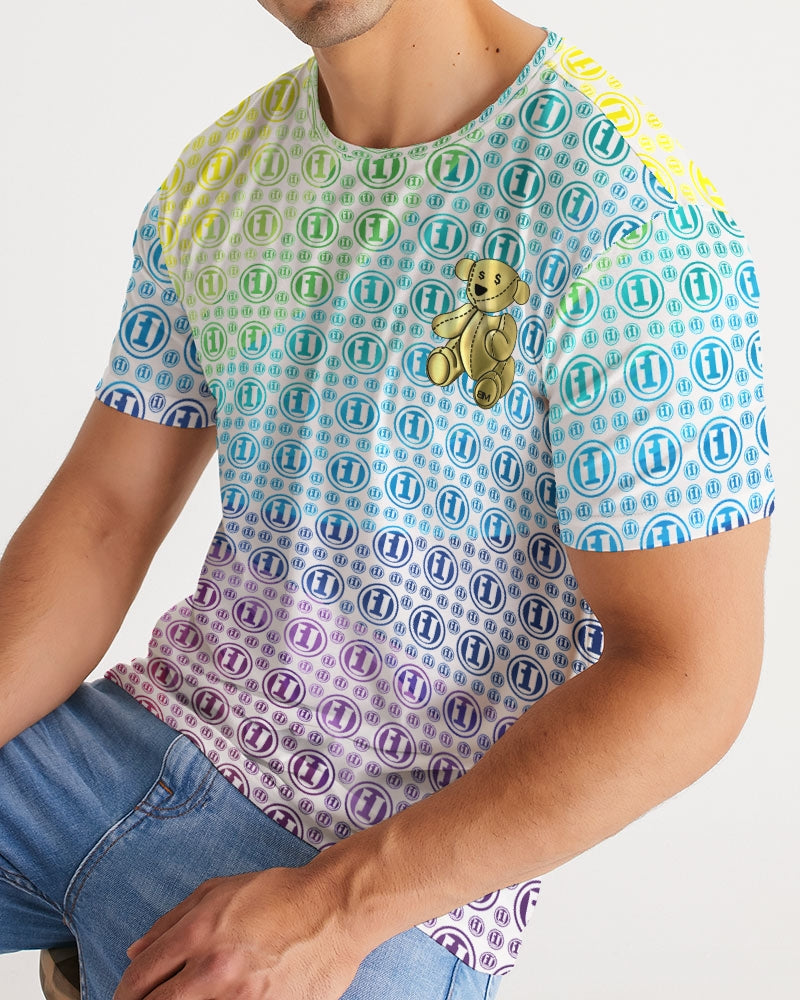 MULTI COLOR ONEUNIT Men's All-Over Print Tee