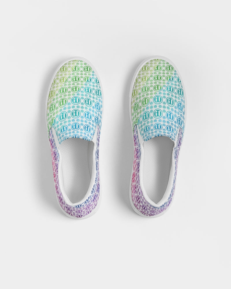 MULTI COLOR ONEUNIT Women's Slip-On Canvas Shoe