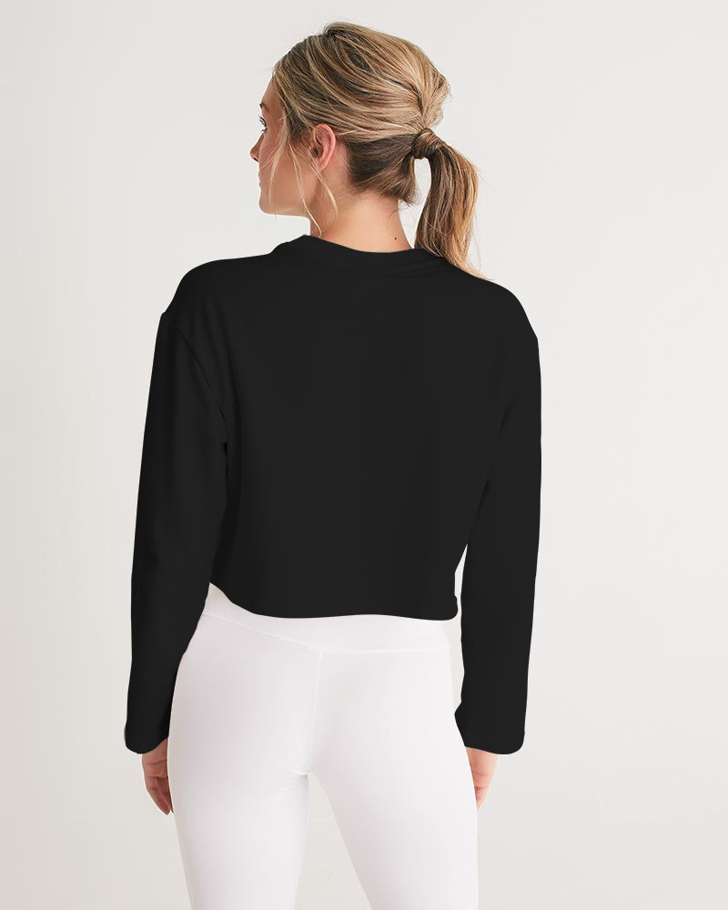 BLACK FRUIT N FLAVORS Women's Cropped Sweatshirt