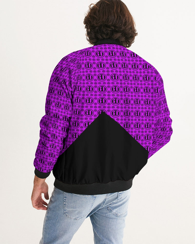 Blk Purp ONEUNIT Men's Bomber Jacket