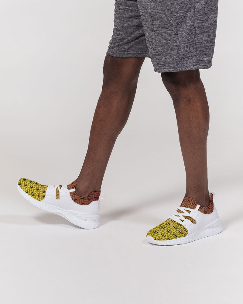 GOLD BURG patterns ONEUNIT Men's Two-Tone Sneaker