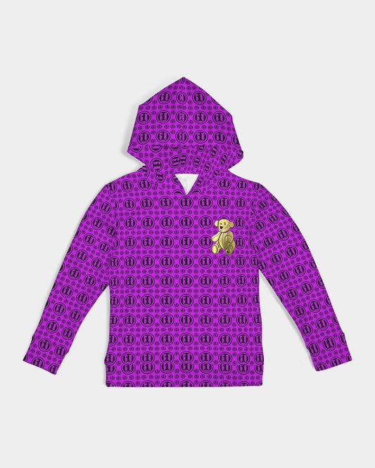 Blk Purp ONEUNIT Kids Hoodie