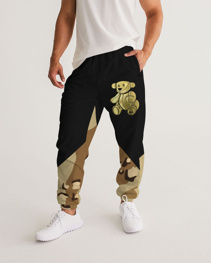 Gold store track pants