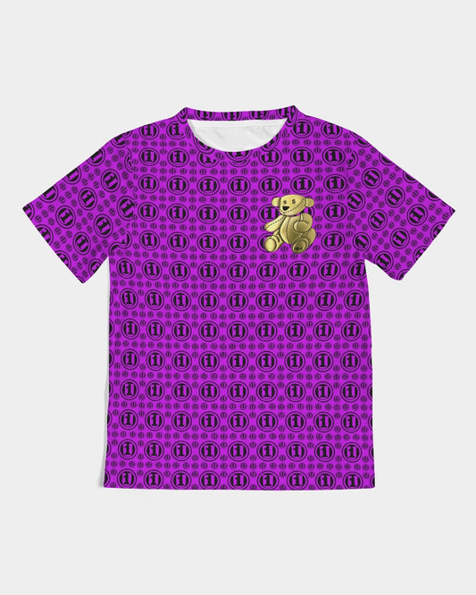 Blk Purp ONEUNIT Kids Tee