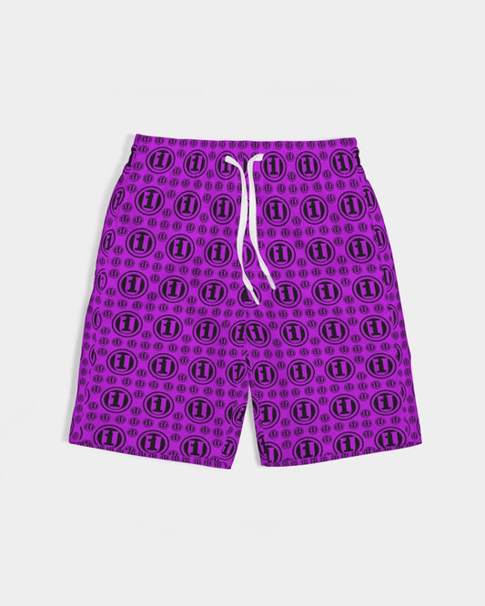 Blk Purp ONEUNIT Boys Swim Trunk