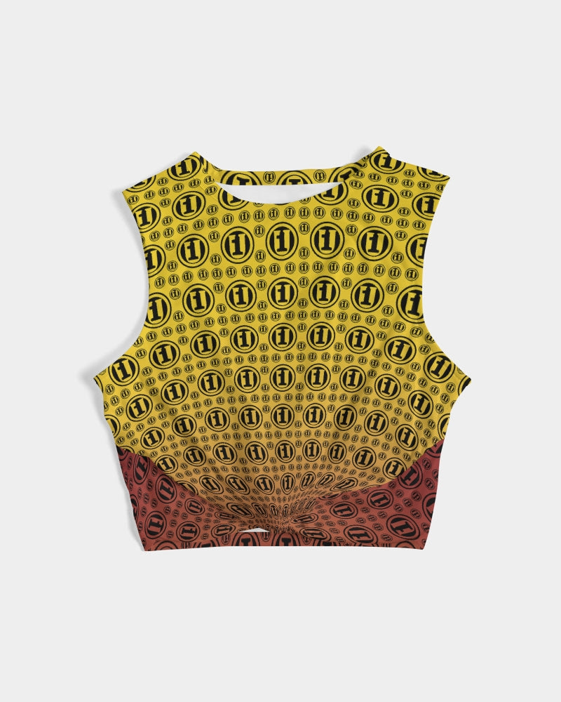 GOLD BURG patterns ONEUNIT Women's Twist-Front Tank