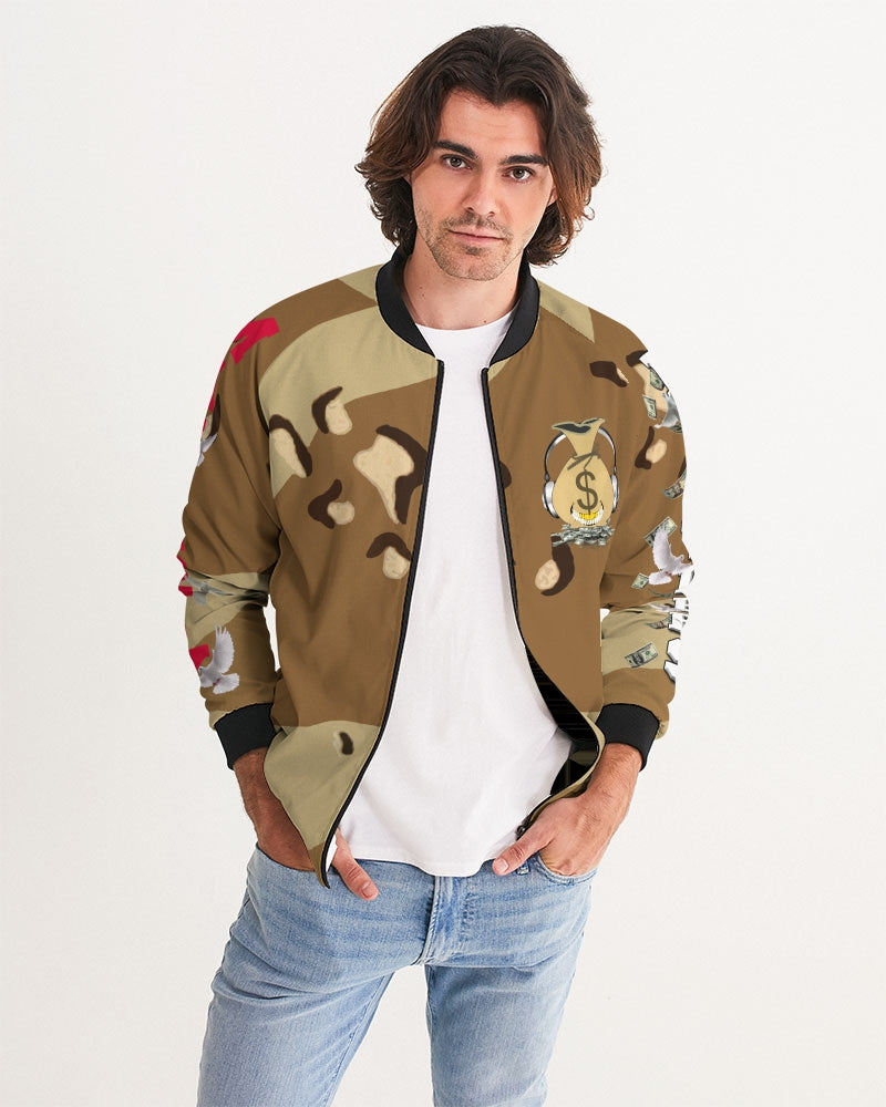 sand camo Men's Bomber Jacket