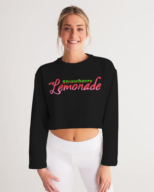 BLACK FRUIT N FLAVORS Women's Cropped Sweatshirt